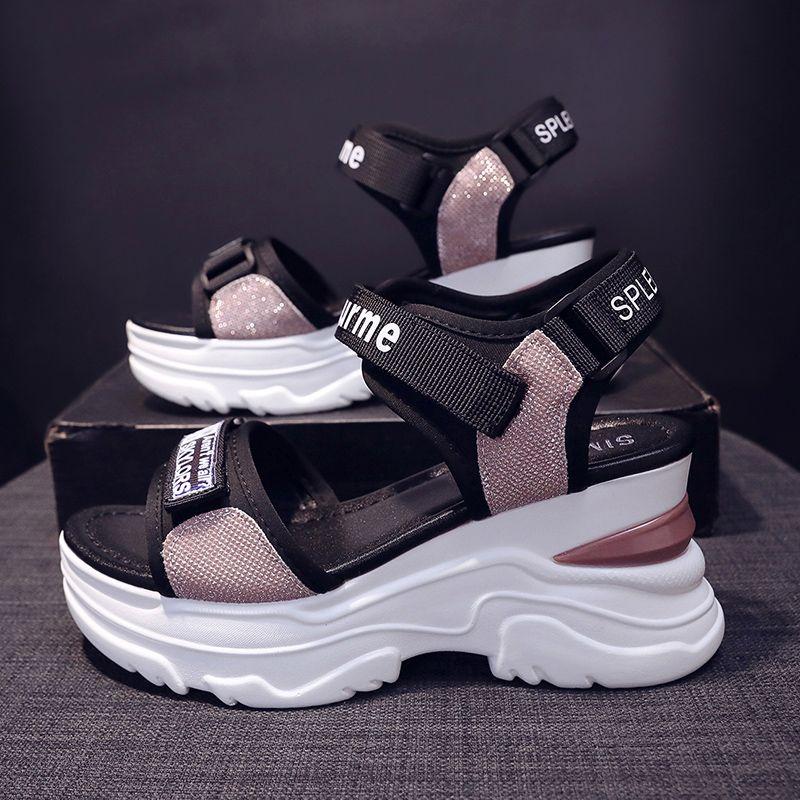Platform Sandals Summer New Fashion Wedges Peep Toe High Heel Sandals Female Sexy Party Dress Sandalias Shoes for Women