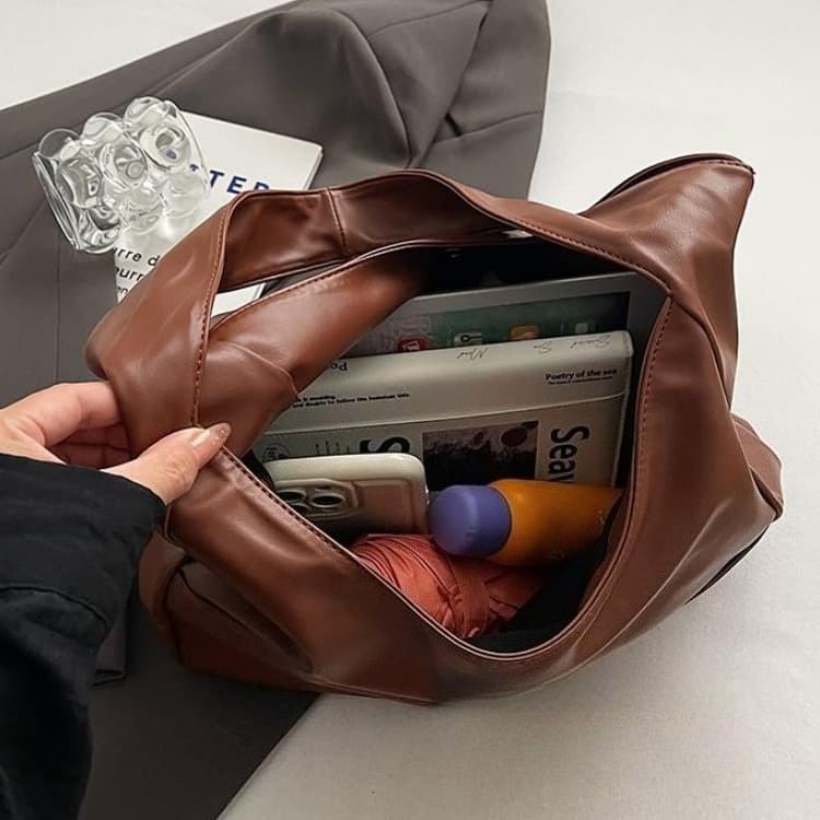New large-capacity retro women's bag tote bag shoulder bag