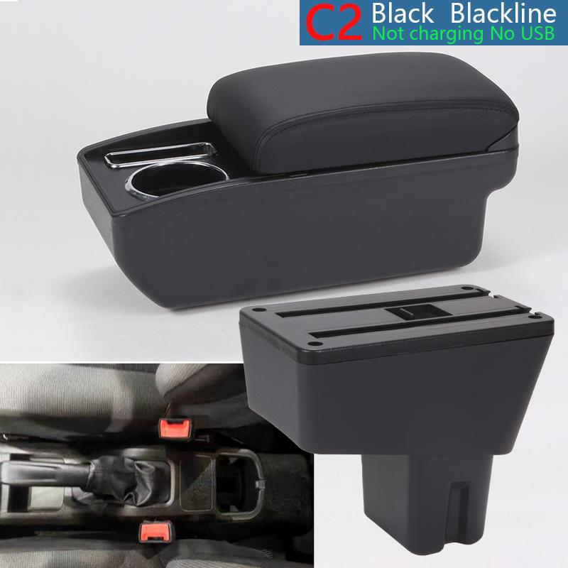 For Citroen C3 Armrest Box For Citroen C3 C4 2025 Car Armrest Box Storage Box Interior Dedicated Retrofit Parts Car Accessories