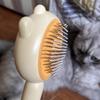 Pet Grooming Needle Brush Magic Massage Comb Hair Remover Pets General Supplies with Pet Nail Clippers for Cat Dog Cleaning Care