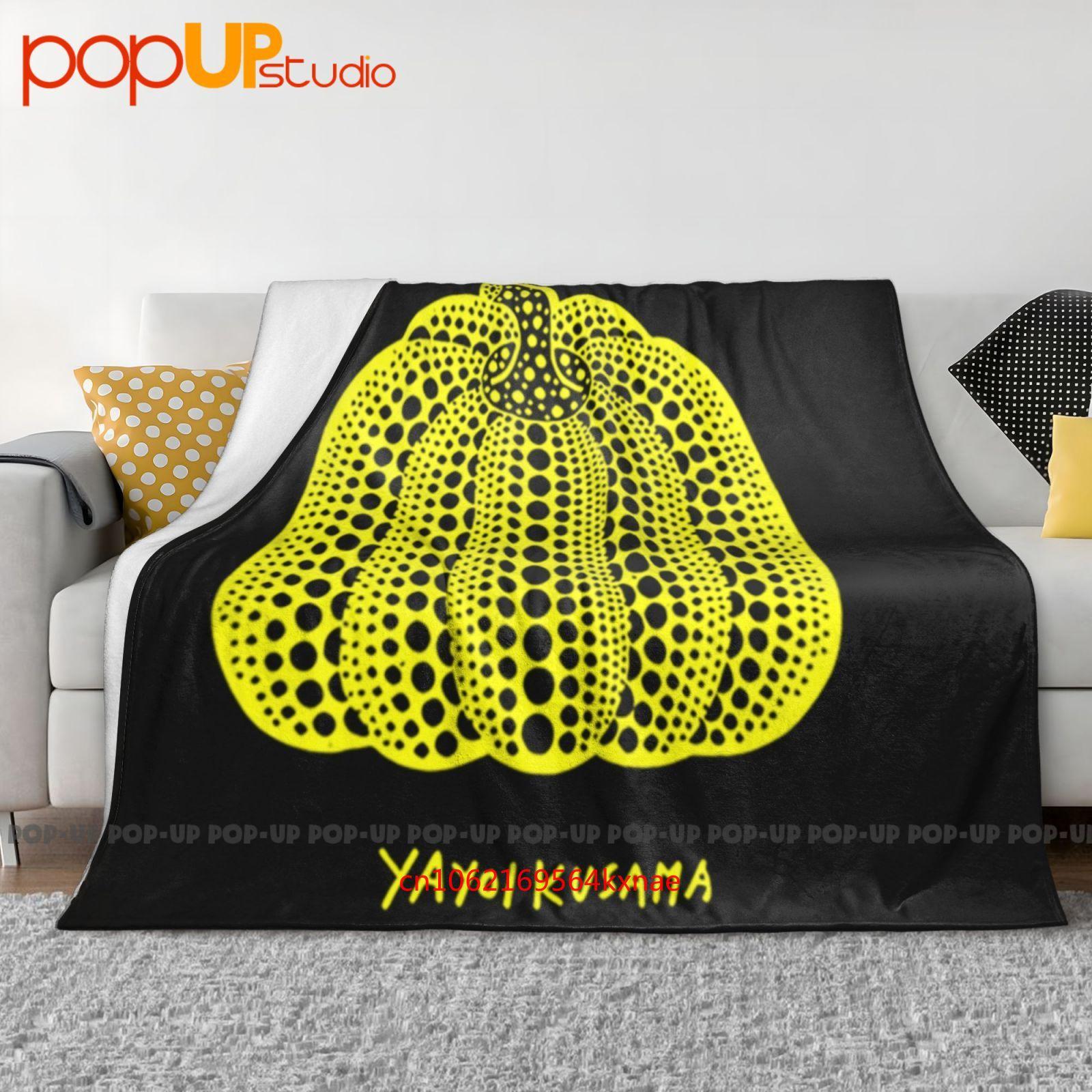 

Japanese Artist Yayoi Kusama Pumpkin Infinity Mirrors Ultra-Soft Blanket Quilt Winter Sofa Cover Bed Covers 30x40in