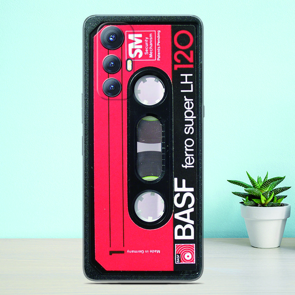 Music Tape Retro Phone Case For OPPO A6T A6x A6 A5 Pro 5G A5x A3 A3X A17 A17K 4G A78 A58 A54 A76 A57 A57s A2x Custom Photo Cover
