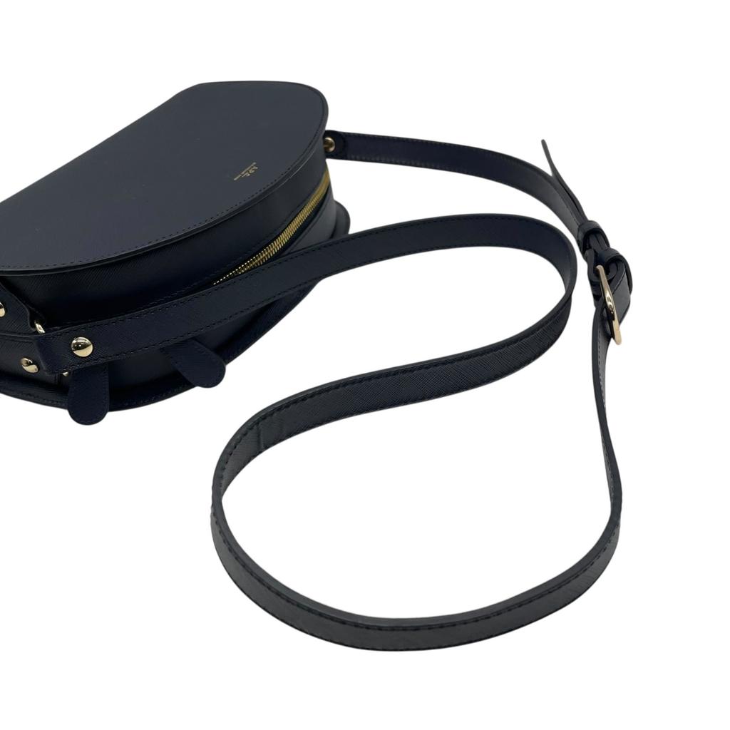 Used A.P.C.Shoulder Bag Navy leather Women