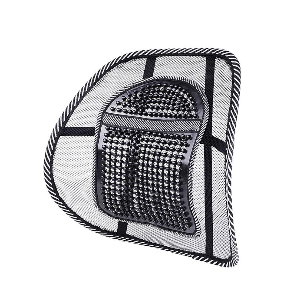 Lumbar Massage Car Waist Cushion Mesh Back Lumbar Cushion Breathable Car Seat Cushion Home