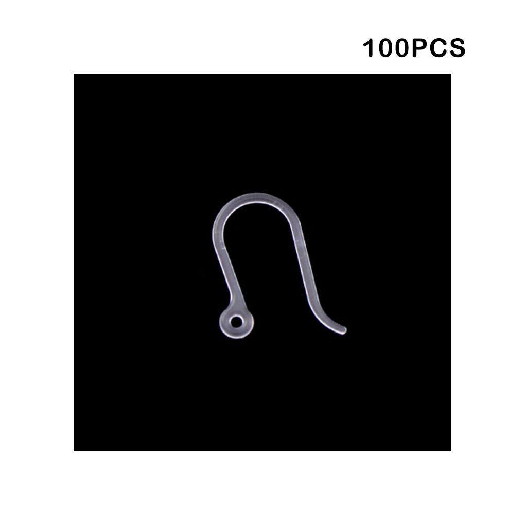 100PCS Hook Earrings PC Allergy Proof Eardrop Earring Easy Matching Eco Friendly Jewelry Accessory Women Party Gift