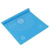 64x45cm High Temperature Resistant Non-Stick Silicone Dough Mat with Scale Baking Tool(Blue )