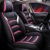 Luxury Full Car Seat Mat Covers Cushion PU Leather Protector Pad For Car Suv Truck Van Bus Universal Car Seat Cover (1Pcs)