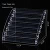 Multi-layer Transparent Cosmetic Organizer for Eyeshadow, Powder, Lipstick, Perfume, and Nail Polish