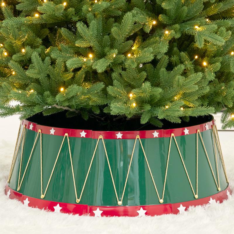3D Weihnachtsbaumständer-Abdeckung & Rock