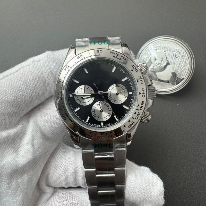Panda Eye Daytona Men's Mechanical Watch Yacht Luminous Three Eyes Six Needles