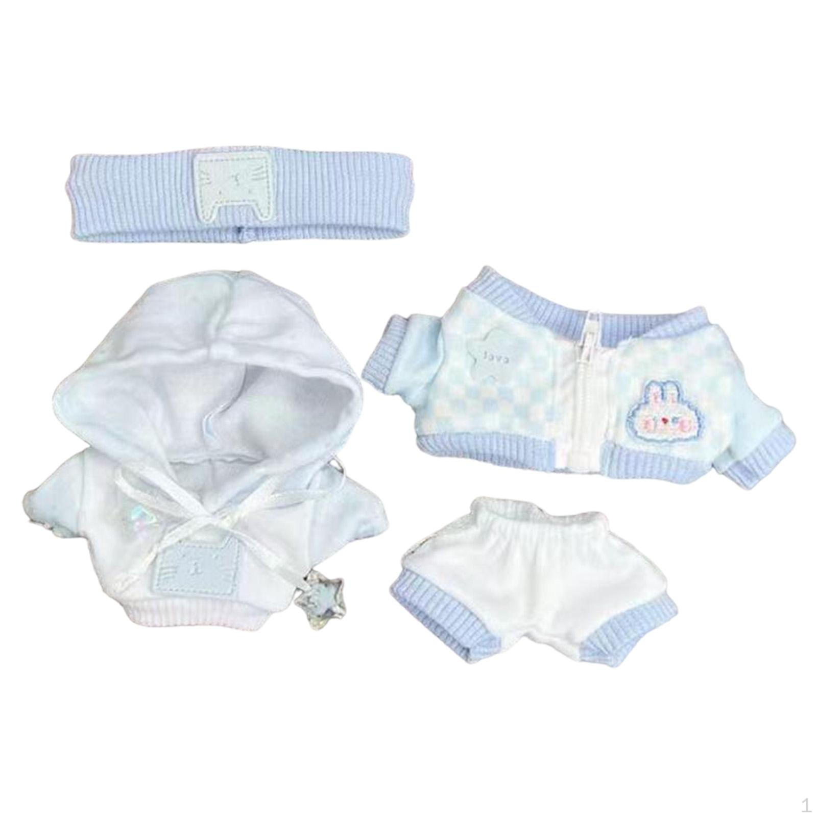 

Adorable Doll Sweater And Bottoms Set for Petite Dolls 4Pcs