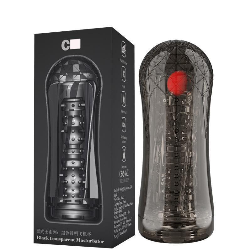 Air Pressure Sucking 10 Vibration Frequencies Strong Vibration Crystal Transparent Male Vibrators Adult Products