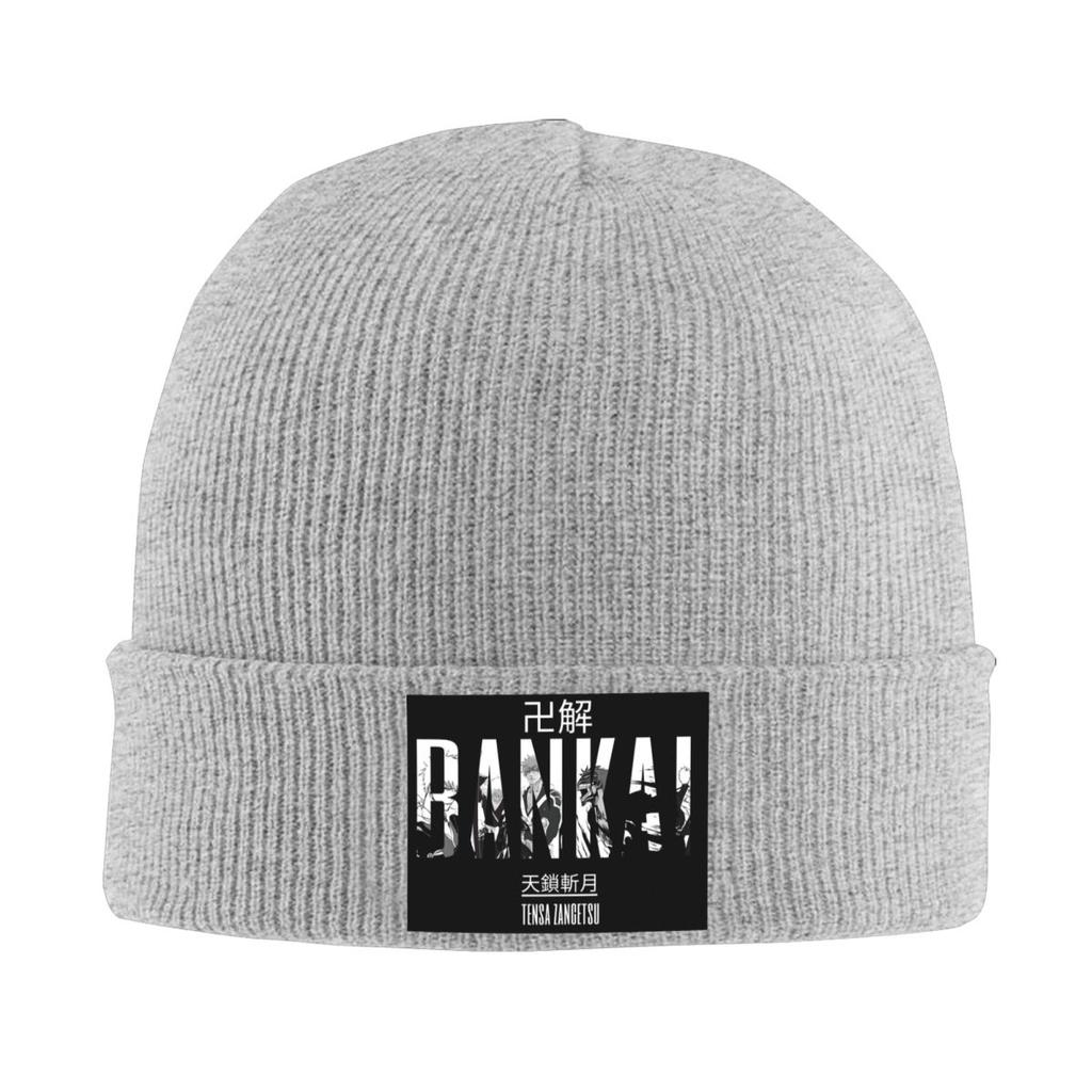Bleach Manga Kurosaki Warm Knitted Cap Winter Knit Bonnet Hat Skullies Beanies Hip Hop Caps for Unisex