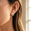 S925 Sterling Silver Zirconia Butterfly Earring Backs, Elegant Small European and American Ear Hoops.