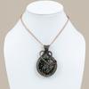 Australian Triplet Opal Handmade Copper Wire Wrap Pendant 2.91" S2j77