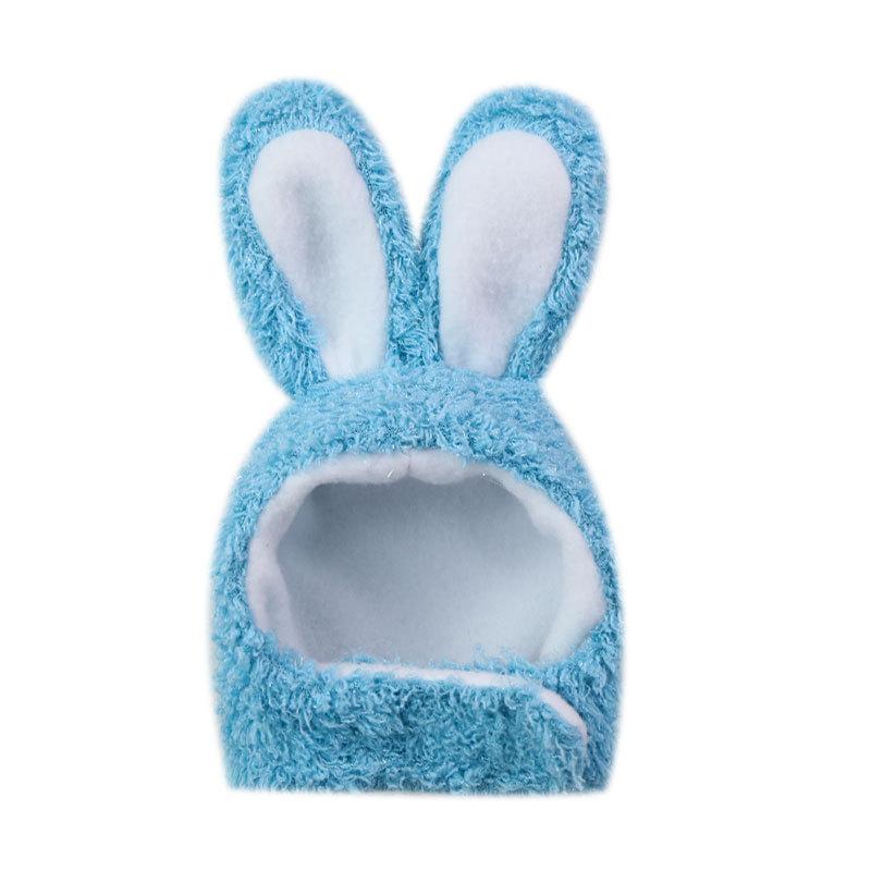 Cute Cat Cap Bunny Costume Warm Hat New Year Holiday Party Headgear Cosplay Props Headwear Pet Kitten Accessories