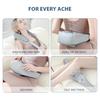 Portable shoulder and neck trapezius muscle massager,vibration kneading and hot compress to relieve fatigue,for car,home,office