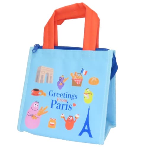 

Onishi Ken BARBAPAPA Square Lunch Bag, PARIS SHOPPING, Small, BPJ-2200