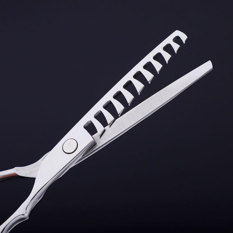 Ciseaux de coupe de cheveux de 15 cm, coupe de tous types de poils, volume d'épilation, outil de coupe de cheveux à faible coût