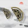 Zinc Alloy Drawer Pulls Chinese retro Dresser Wardrobe Knobs Kitchen Cupboard Drawer Handles Furniture Handle Hardware