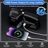 P50 Solar Charging Portable Powerful LED Flashlight Handheld Searchlight USB Rechargeable Spotlight Waterproof Torch Light