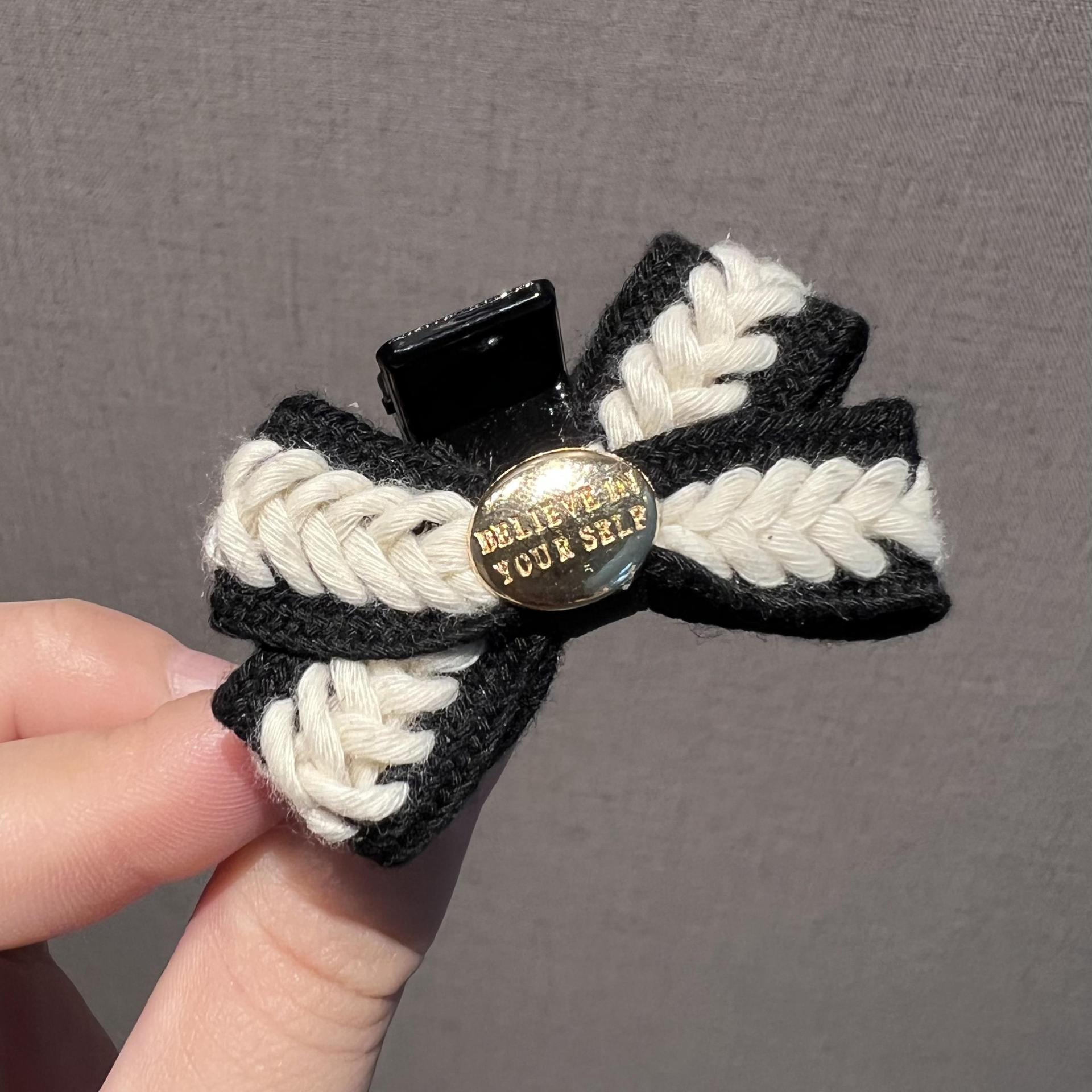 

Элегантная французская заколка для волос в виде бабочки для женщин - стиль принцессы 2023 года