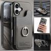 For Xiaomi 15T Pro 5G Luxury Case Anti-theft Brush Ring Holder Card Wallet Funda Xiaomi 15T Pro Case Bumper Armor Mi 15 T T15