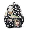 Printed Large Capacity Backpack Travel Cartoon Backpack Student Schoolbag