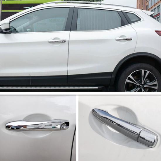 10X ABS Chrome Car Door Handle Cover Trim For NISSAN KICKS 2017-