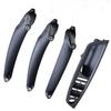 BMW E70 X5 Interior Door Handle 7-Piece Set - Black, Non-Sticky (51416975791)