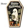 Verweerd Houten Wanddecoratie Vintage Halloween Houten Decoratie, Kistvormige Tafelblad Ornamenten, Vrijstaande & Seizoensgebonden Feestdecoraties Hangend Ornament