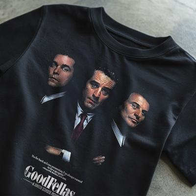 T-shirt Citazione Goodfellas Arnold Schwarzenegger Aliens Stallone JCVD