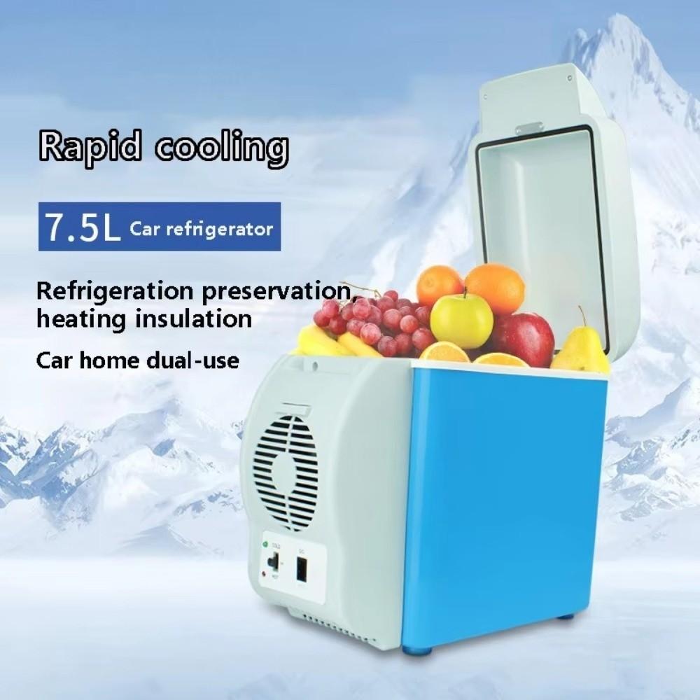 Lightweight Car Mini Refrigerator 7.5 Liter Capacity Car Fridge  Car Interior Accessories