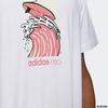 Adidas Neo Surf Print Sport Round Neck T-Shirt Men Tops White GS2581