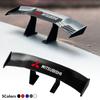 Carbon Fiber Look Car Mini Rear Spoiler Mini Wing Small Model For Lancer Ralliart 10 3 9 EX Outlander 3 ASX L200