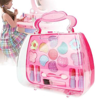 Kinder Mädchen Make-up Set Kosmetik Rollenspiel Kit Prinzessin Spielzeug Geschenk