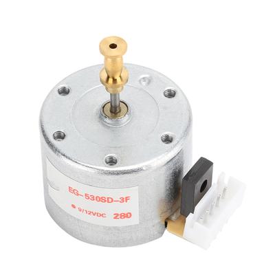 DC 12V 3 Hızlı Fırçalı Vinil Plak Kayıt Cihazı Pikap Motor 25mm Montaj Deliği 78RPM