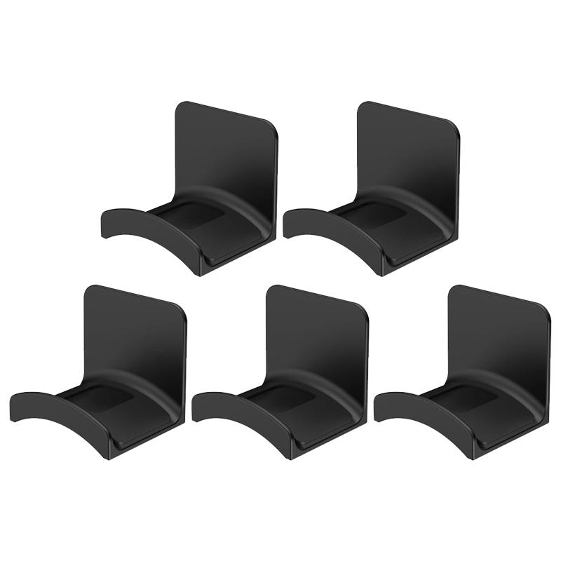 Universal Headphone Stand Adhensive Plastic Wall Mount Hanger Under Desk Headset Rack Holder Support For Gaming Earphone Bracket