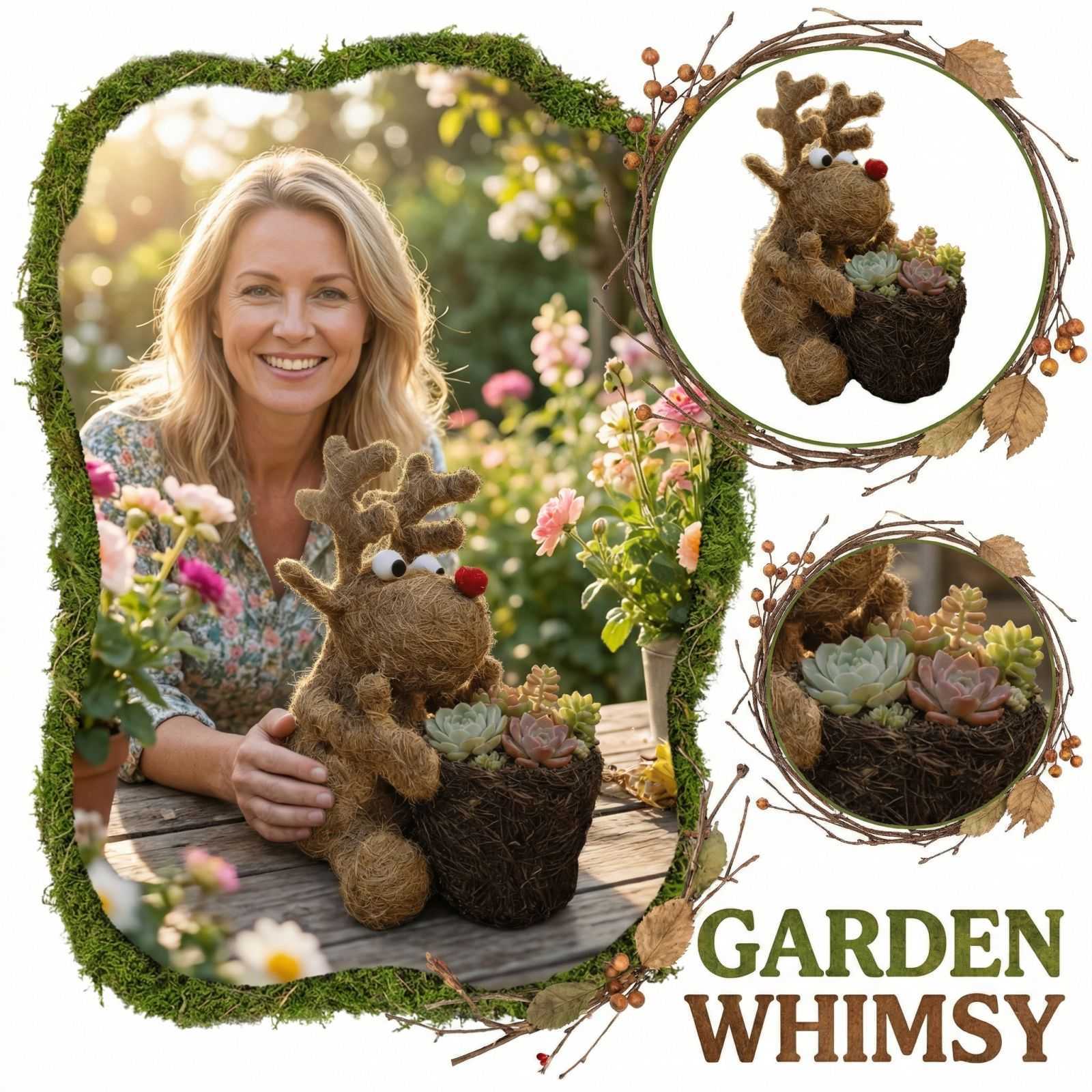 Креативные цветочные корзины для украшения сада и патио, Милые цветочные корзины One Size