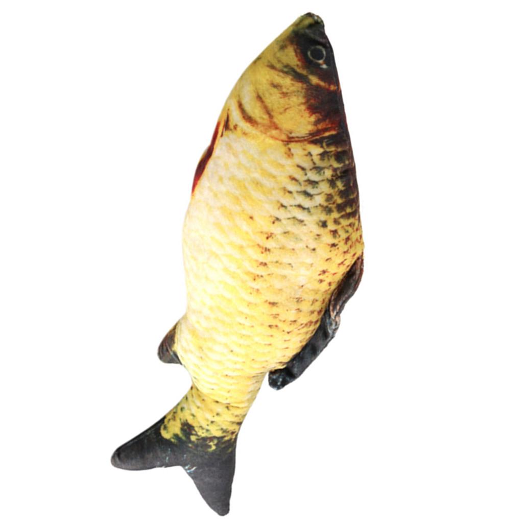 Creative 3D Carp Fish Shape Simulation Cushion Throw Pillow Children Gift Toy Sofa Home Decor