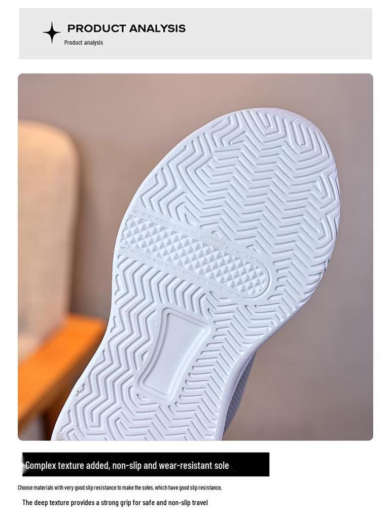 New Autumn/Winter 2025 Boys' Non-Slip Lightweight Sports and Basketball Shoes with Soft Sole