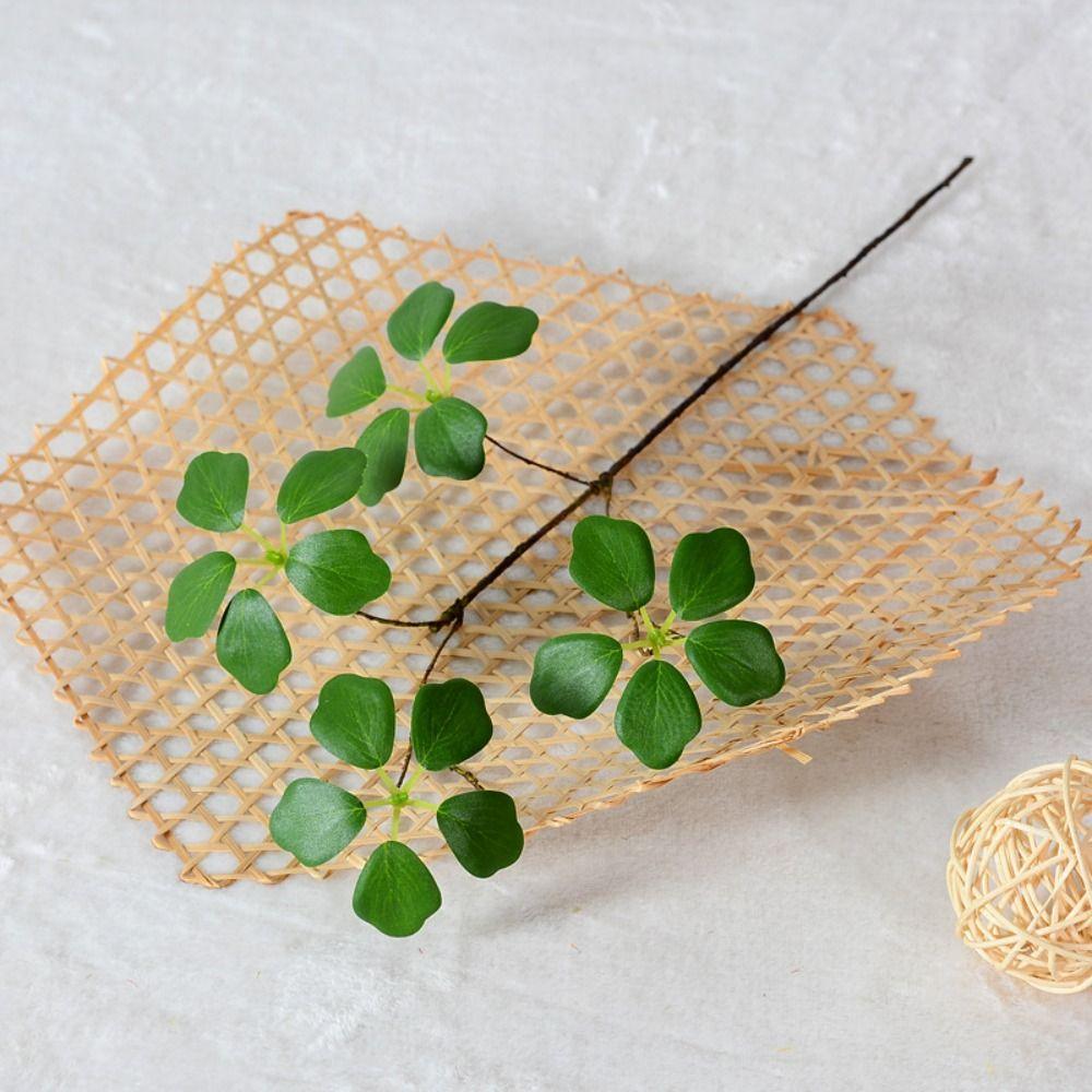 

Quality Wedding Flower Arrangement Party Plant Flower Art Simulated Lotus Leaf Artificial Rattan 45CM