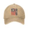 USA Th Commemorative Baseball Cap Retro Distressed Washed  Sun Cap Unisex Women Outdoor Workouts Adjustable Fit Hats Cap