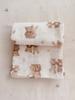 Muslin fitted sheet for a crib 120*60 (cuddle friends)