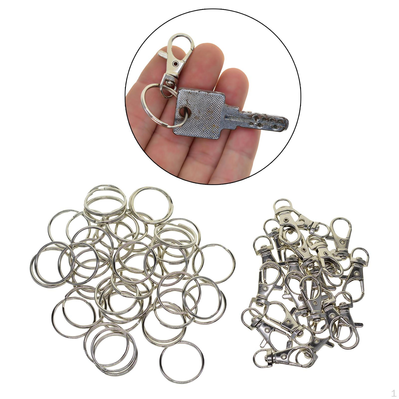 Swivel Clasps Lanyard Snap Hook and Lobster Claw Clasp with Key , Hardware Sewing Projects Jewelry