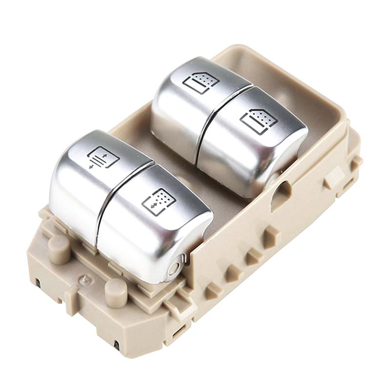 Better-Beige Window Lifter Control Button Sunroof Switch 2229051505 for Mercedes-Benz W222 S550E S600 2014-
