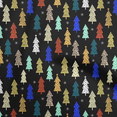 Cotton Flex Black Fabric Tree Craft Projects Decor Fabric Printed By The Yard 40 Inch