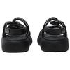 FILA Women's Churro Sandals Black/Silver F12W321402FBS