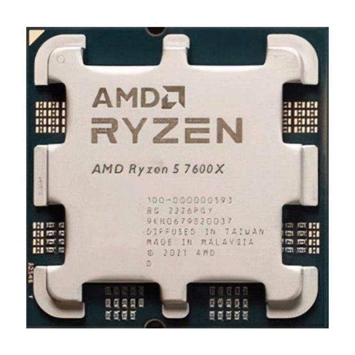 Processor - AMD - Ryzen 5 7600X - 6 Cores - 12 Threads - 4.7 GHz - SocketAM5