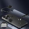 For iPhone 14 Pro Frameless Metal Case Phone Bumper Cover with Aromatherapy Tablet